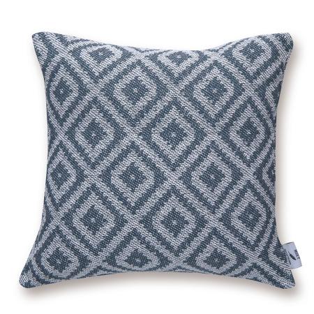 POSH LIVING/MUKT クッションカバー モザイク インディゴ/53304