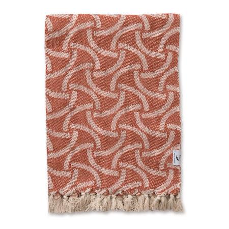 POSH LIVING/MUKTマルチカバー アーチ テラコッタ/53380