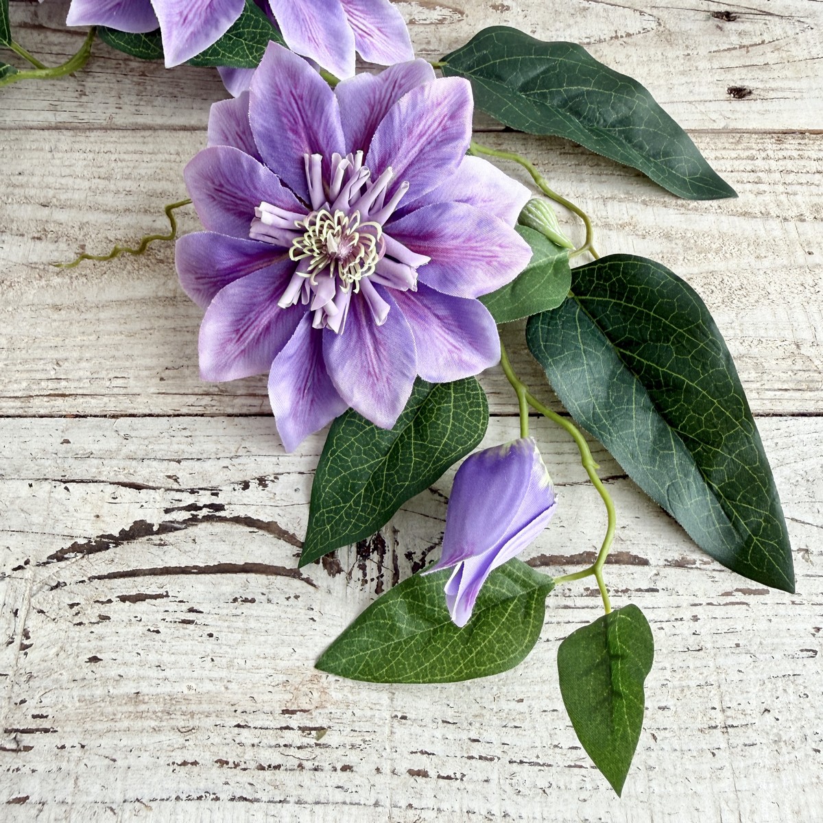 即日☆【造花】ビバ工芸/VE-4125 クレマチス LA/VE-4125 - 花材通販は