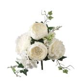 【造花】ビバ工芸/VE-4127 キャベッジローズ WH/VE-4127