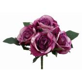 造花】ビバ工芸/VE-4204 ラージローズブッシュ BK/VE-4204 - 花材通販