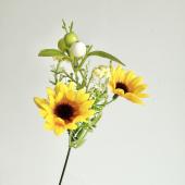 即日★【造花】ビバ工芸/サンフラワーミックスピック/VE-4237