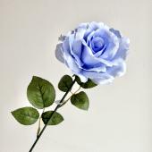 即日★【造花】ビバ工芸/シングルローズ/VD-4222-LT/BL