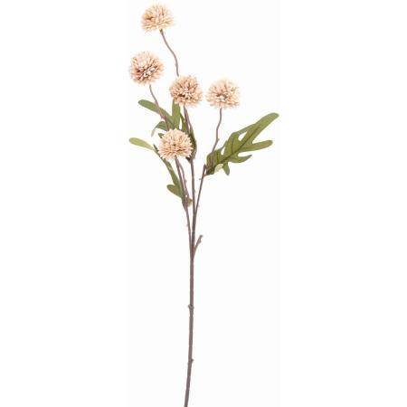【造花】ビバ工芸/VE-4252 ボールマム LT/BR/VE-4252