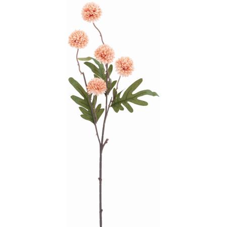 【造花】ビバ工芸/VE-4252 ボールマム LT/PI/VE-4252