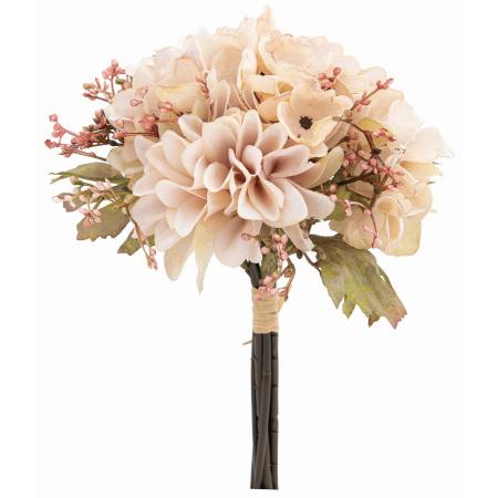 【造花】ビバ工芸/VE-4255 グレイスダリアブッシュ CR/VE-4255