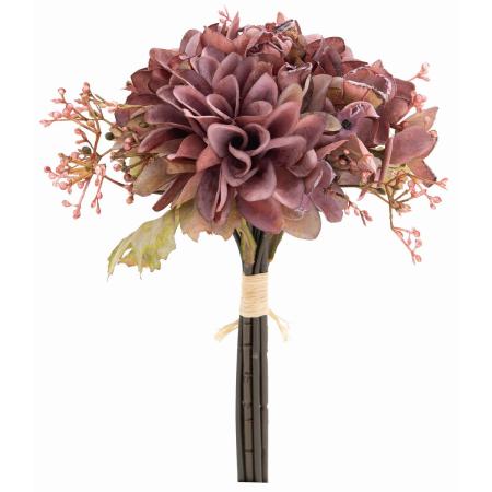 【造花】ビバ工芸/VE-4255 グレイスダリアブッシュ MA/VE-4255