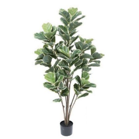 【直送】【人工観葉植物】ビバ工芸/カシワバゴム/VGZ-0037 ※返品・代引・キャンセル不可・個人宅配送不可