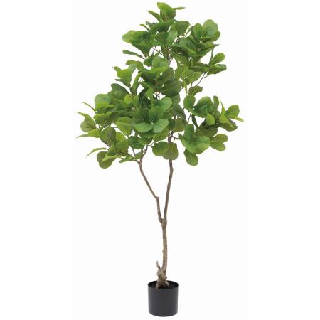 【直送】【人工観葉植物】ビバ工芸/カシワバミニリーフ/VGZ-0060 ※返品・代引・キャンセル不可・個人宅配送不可