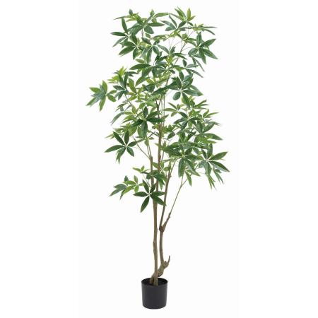 【直送】【人工観葉植物】ビバ工芸/パキラ/VGZ-0068 ※返品・代引・キャンセル不可・個人宅配送不可