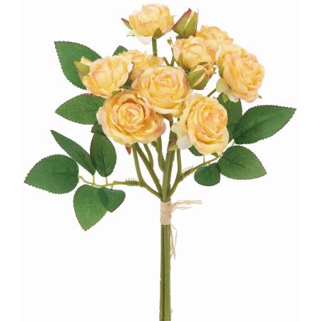 【造花】ビバ工芸/ウィットローズバンドル YE/VA-2578