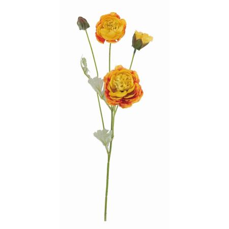 【造花】ビバ工芸/ラナキュラススプレー OR/VA-2579