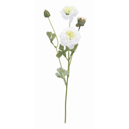 【造花】ビバ工芸/ラナキュラススプレー WH/VA-2579