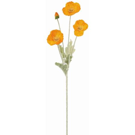 【造花】ビバ工芸/ポピー OR/VA-2581