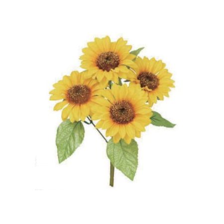 特価◎【造花】ビバ工芸/サンフラワーブッシュx4/VF-4236