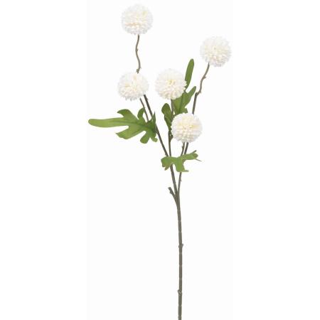 【造花】ビバ工芸/ポンポンマム WH/VE-4262