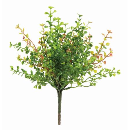 【造花】ビバ工芸/ミニボタンリーフブッシュ/VEG-5748