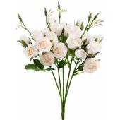 特価◎【造花】ビバ工芸/エレガントローズブッシュ PEACH/VA-2589 - 花