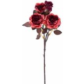 【造花】ビバ工芸/ノーブルローズスプレー OR/VA-2590