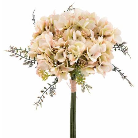 【造花】ビバ工芸/ハイドレンジャブーケ CR/VA-2592