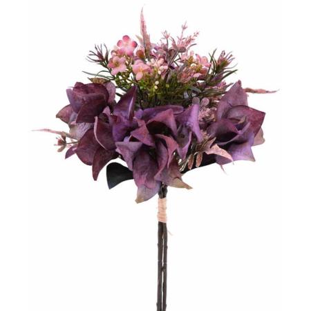 特価◎【造花】ビバ工芸/ノワールフラワーブーケ BR/VA-2591