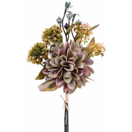 特価◎【造花】ビバ工芸/ダリアMIXバンドル GR/VA-2593