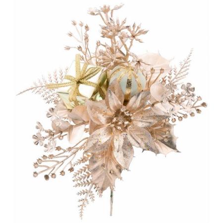 特価◎【造花】ビバ工芸/クリスマスピック/XE-8390