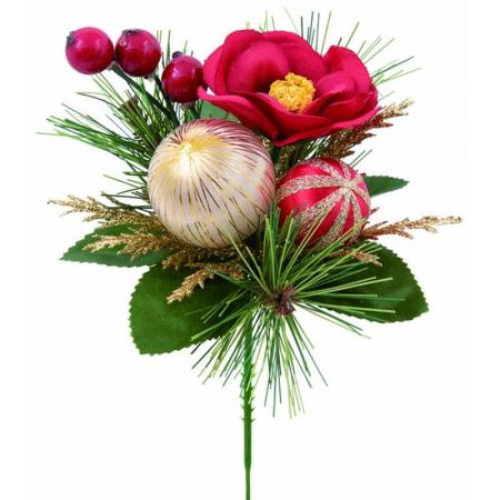 特価◎【造花】ビバ工芸/迎春椿ピック RE/VE-4269