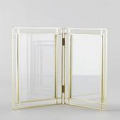 特価◎志成販売/ダブルフォトフレーム(L)ゴールド/108045GL - 花