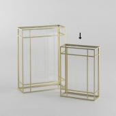 クラシカル フォトフレーム ＊ ホワイト ゴールド 特価◎志成販売/ダブルフォトフレーム(L)ゴールド/108045GL - 花