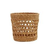 志成販売/素朴な風合いが味わい深い シーグラスの透かし編みポットカバー(L)/320014