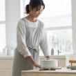 志成販売/手紡ぎ手織りで織り上げたKHADIのエプロン/305093GY