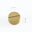 志成販売/BRASS　カードスタンド　ランプ　ラウンド/308951