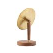 志成販売/木とBRASSの経年変化を楽しむ オーバルスタンドミラー/304951