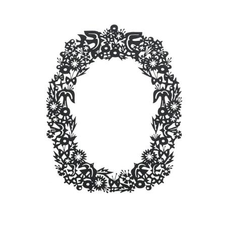 志成販売/Re:co Photo Frame BIRD_Black/F161380