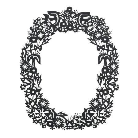 志成販売/Re:co Picture Frame BIRD_Black/F161392