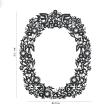 志成販売/Re:co Picture Frame BIRD_Black/F161392