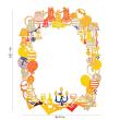 志成販売/Re:co Picture Frame PARTY_Orange/F161395