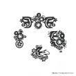 志成販売/Re:co Art Clip BIRD_Black/F161384
