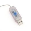 志成販売/灯りをつけなくても楽しめる 実付きガーランドLEDライト 2.2m USBタイプ/108588