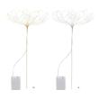 志成販売/花瓶にいけて温かく灯せる ワイヤーフラワーのLEDライト/108584SL