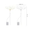 志成販売/花瓶にいけて温かく灯せる ワイヤーフラワーのLEDライト/108584SL