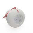 志成販売/鏡餅のオブジェとしても使える 半磁器のLEDライト 雪だるま ビッグ/108365