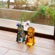 志成販売/オブジェとして飾っても可愛い ガラスのフラワーベース キャット/T108562