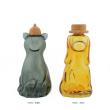 志成販売/オブジェとして飾っても可愛い ガラスのフラワーベース キャット/T108562