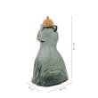 志成販売/オブジェとして飾っても可愛い ガラスのフラワーベース キャット/T108562