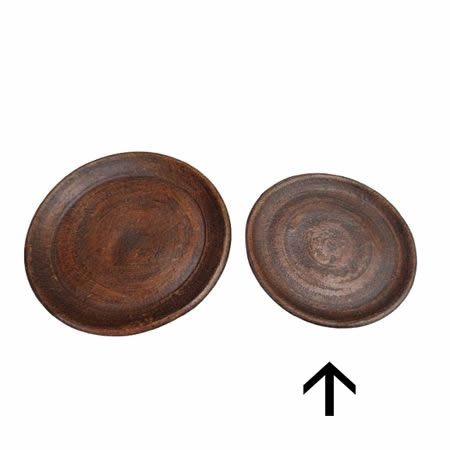 特価◎花LINKS/オリジナルカラーテラコッタ 受け皿/UESCR-SSS-RB