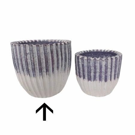 特価◎花LINKS/オリジナルカラーテラコッタポット/UE354-04-SS