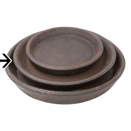 特価◎花LINKS/オリジナルカラーテラコッタ 受け皿/UESCR-SS-RB