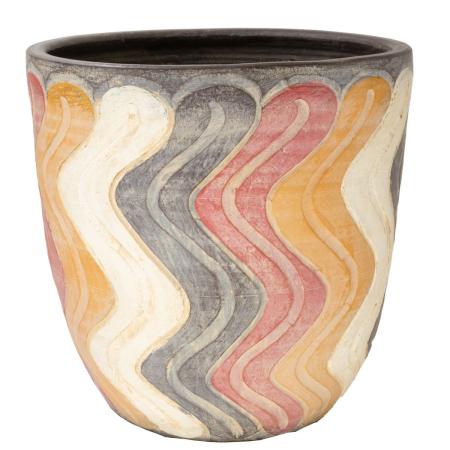 特価◎【直送】花LINKS/オリジナルカラーテラコッタ ポット/UE008PMC-MS(SET/2) ※返品・代引・キャンセル不可